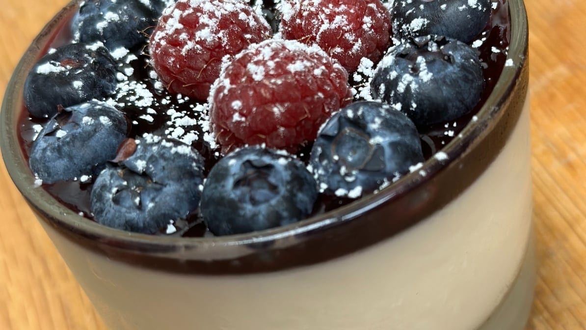 Panna Cotta.