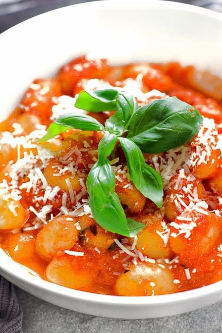 Gnocchi Tomato Basil.
