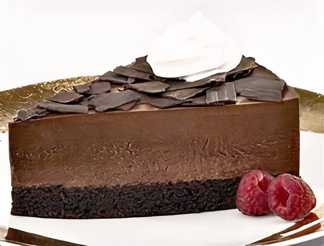 Belgian Chocolate Mousse.
