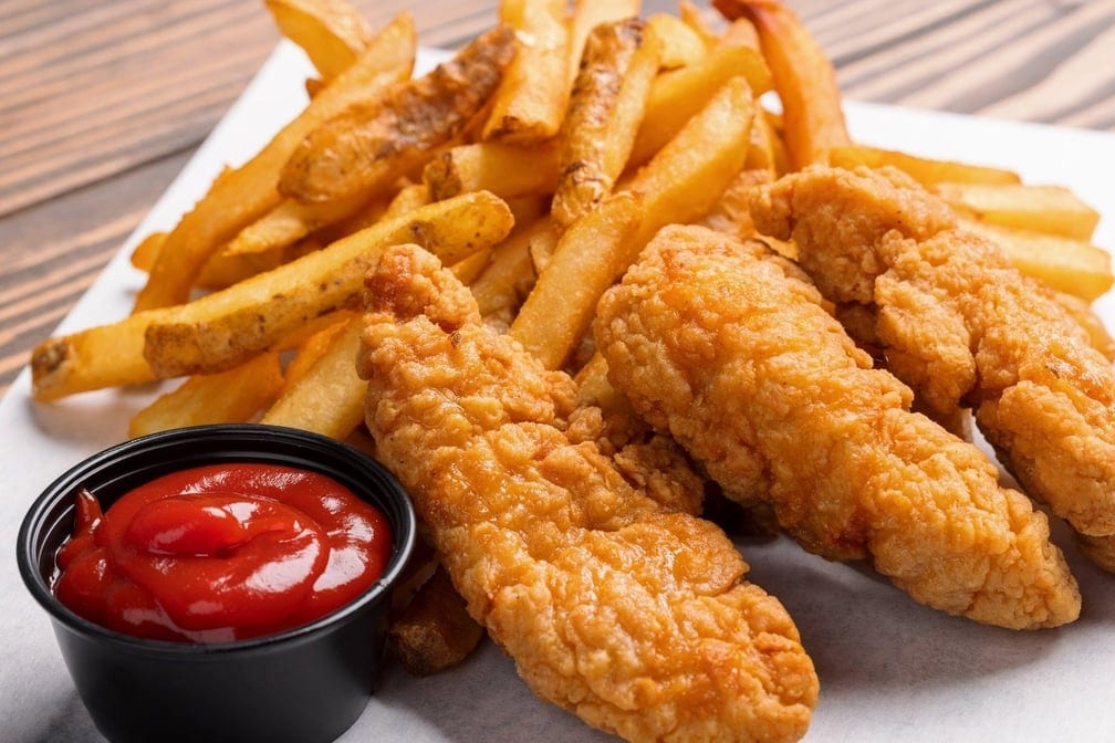 Kids Chicken Fingers.