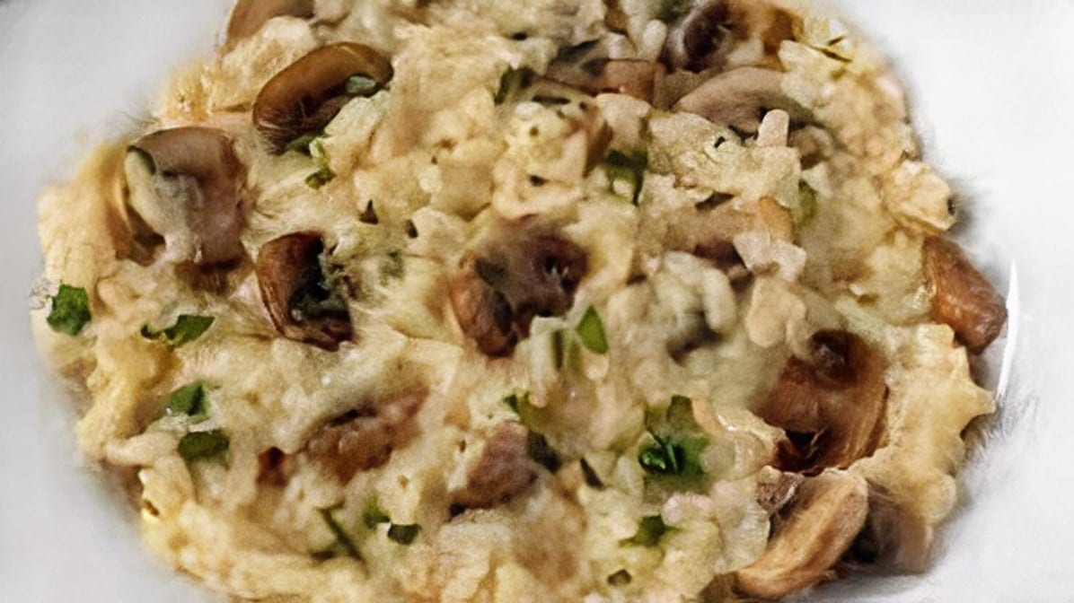 Mushroom Risotto.