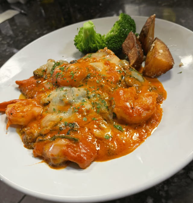 Veal Gamberoni