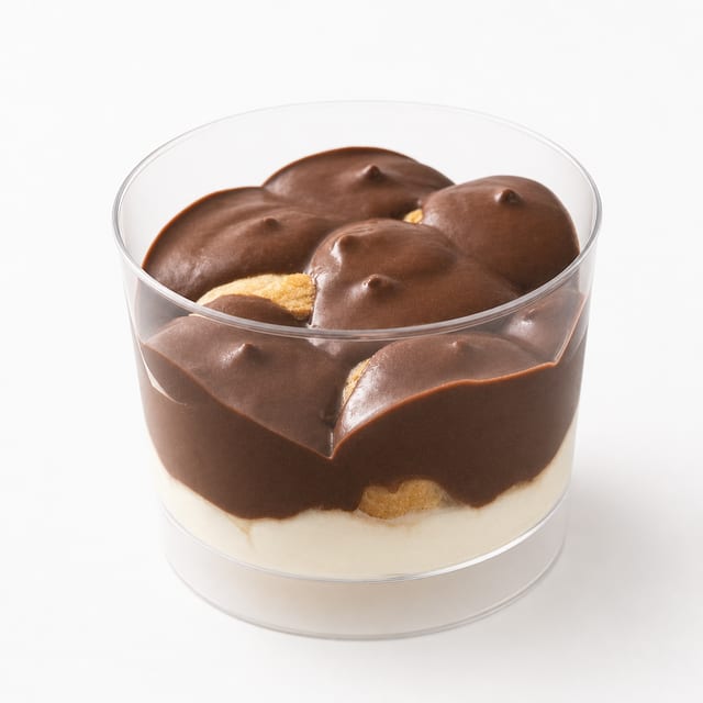 Profiteroles Cup.