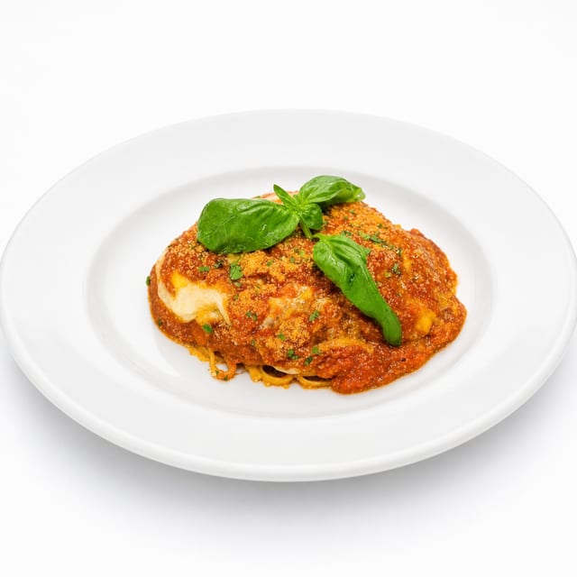 Chicken Parmigiano.