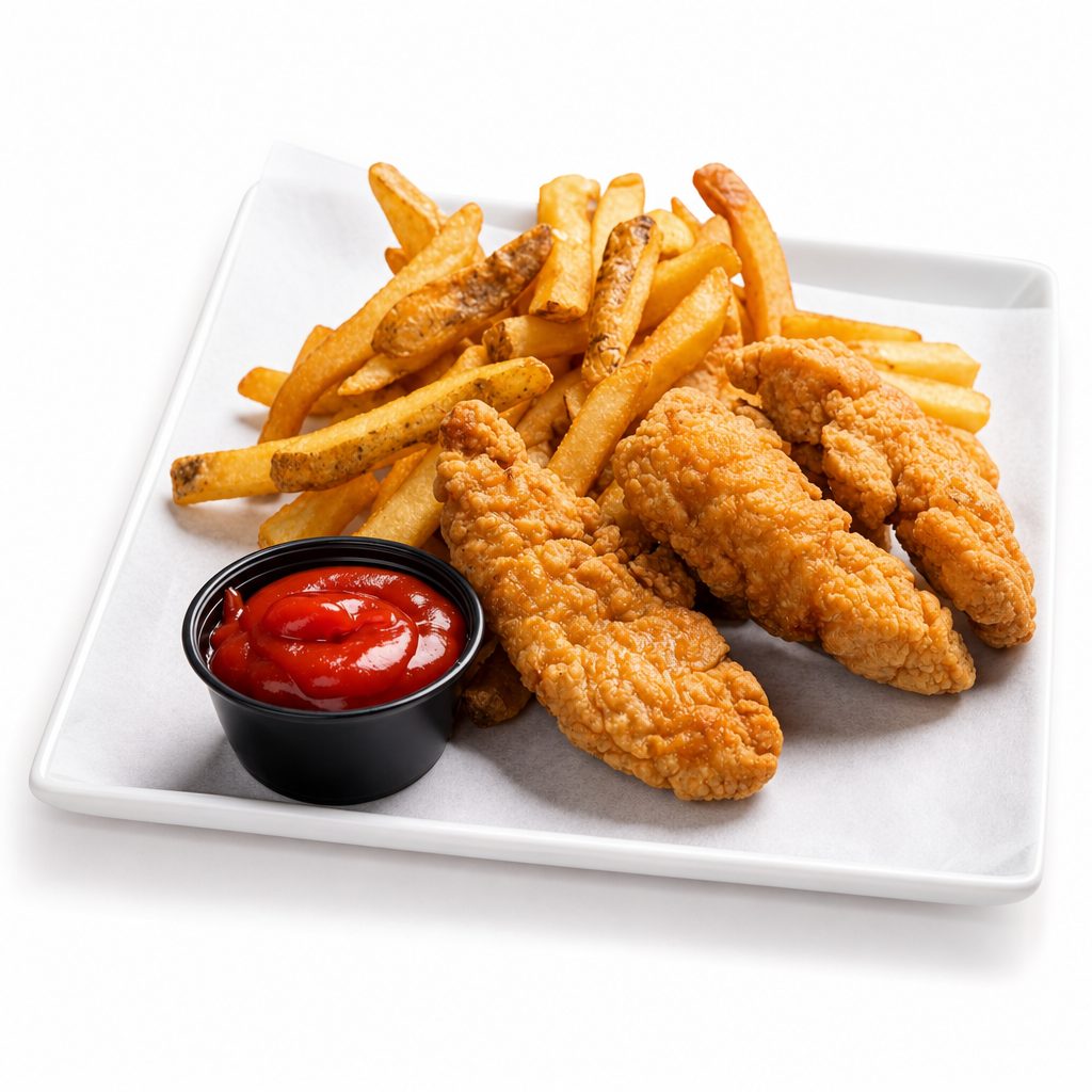 Kids Chicken Fingers.