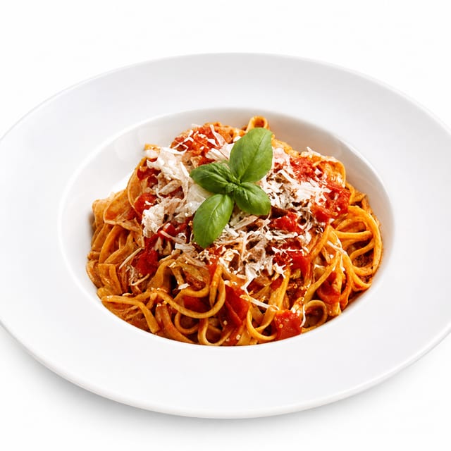 Linguine Marinara.