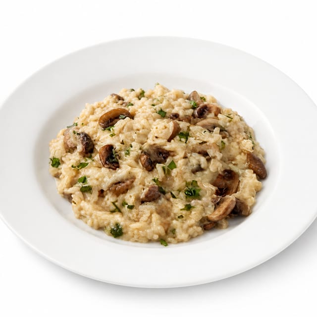 Mushroom Risotto.