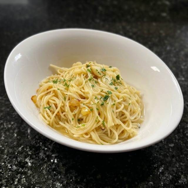 Pasta Aglio e Olio.