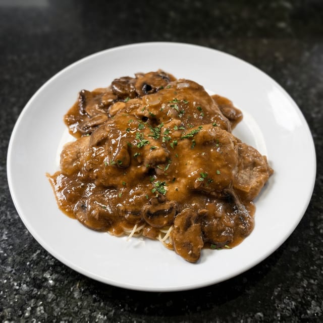 Veal Marsala.