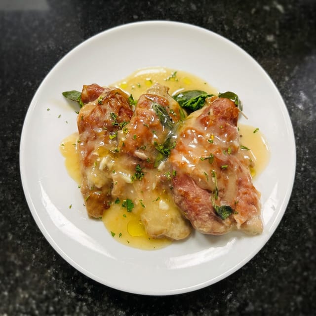 Veal Saltimbocca.